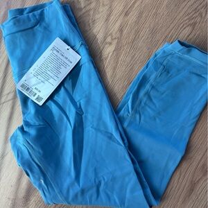 Light Blue Lululemon Crop Leggings